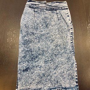 Jean Pencil Skirt